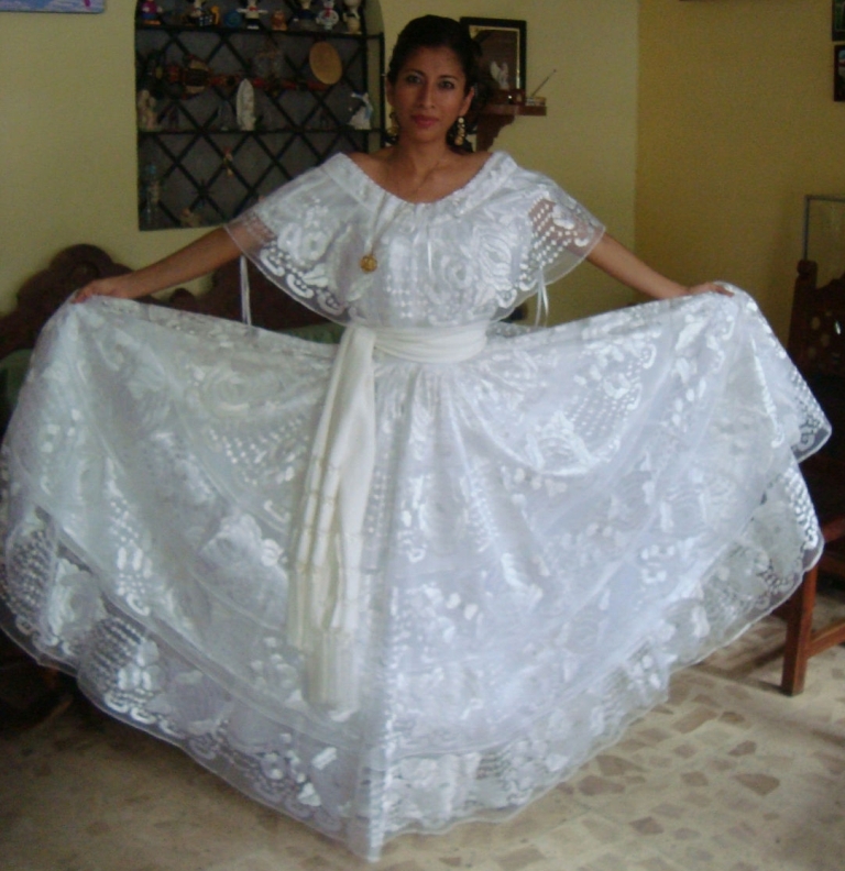 Chiapas De Luxe Adult WEDDING Costume Dress